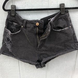 Black Denim Shorts - DL1961 Cleo Shorts